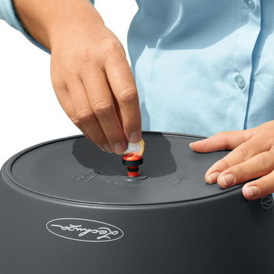 Lechuza 'Classico Color 18', muskat, ca. Ø 19 x H 17 cm