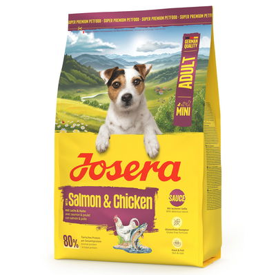 Josera Hundefutter Mini Adult mit Lachs & Huhn, 3kg