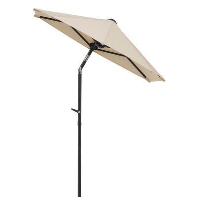 Balkonschirm Salerno Mezza, mit Schutzhülle, ca. 150 x 150 cm, natur Balkonschirm Salerno Mezza, mit Schutzhülle, ca. 150 x 150 cm, natur