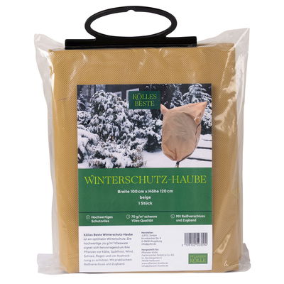 Winterschutz-Vlieshaube, beige, 100 x 120 cm Winterschutz-Vlieshaube, beige, 100 x 120 cm
