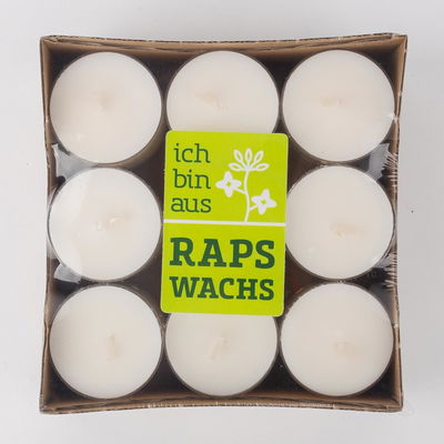 Kölle Eco-Teelichter, weiß, 18 Kerzen je Ø 38 mm Kölle Eco-Teelichter, weiß, 18 Kerzen je Ø 38 mm