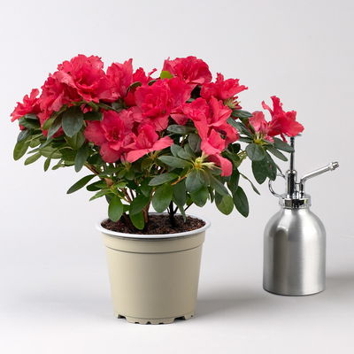 Azalee rot, gefüllt, Topf-Ø 12 cm, 3er-Set Azalee rot, gefüllt, Topf-Ø 12 cm, 3er-Set