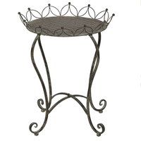 Beistelltisch, grau-braun, ca. 53 x 40 x H 68 cm