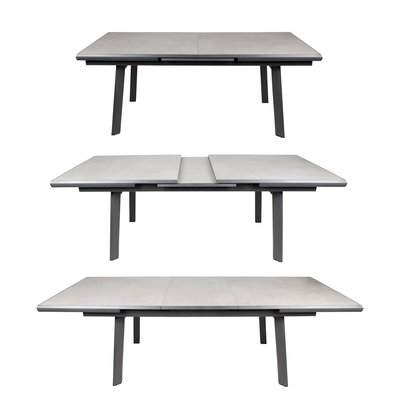 Kölle Ausziehtisch 'Sumba', grau, ca. 200-260 x 100 x H75 cm Kölle Ausziehtisch 'Sumba', grau, ca. 200-260 x 100 x H75 cm