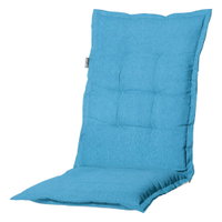 Niederlehnerauflage 'Panama', blau, ca. 105 x 50 cm Niederlehnerauflage 'Panama', blau, ca. 105 x 50 cm