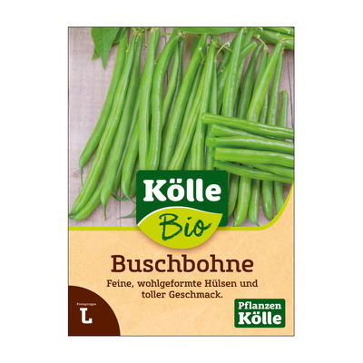 Kölle Bio Gemüsesamen Buschbohne grün Kölle Bio Gemüsesamen Buschbohne grün