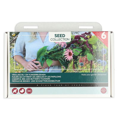 Saatgut 'Fröhliche Bienen- und Schmetterlingsblüten' Saatgut 'Fröhliche Bienen- und Schmetterlingsblüten'