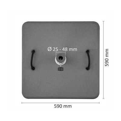 Schneider Naturbetonständer, schwarz, ca. 45 kg