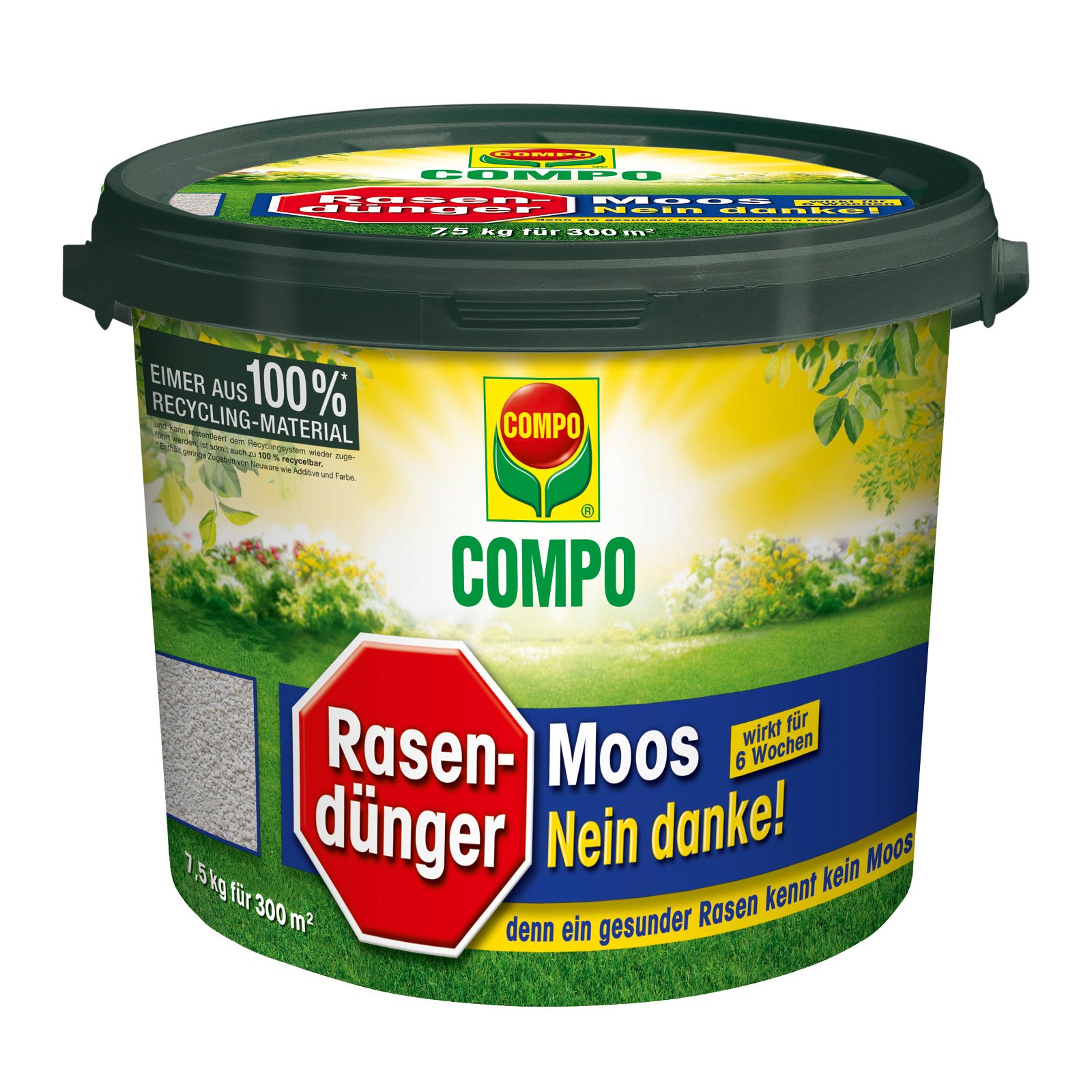 Compo Rasendünger Moos – Nein danke!, 7,5 kg