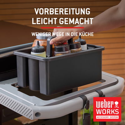 Weber Gasgrill 'Slate GPD', Premium Plancha, schwarz/silber Weber Gasgrill 'Slate GPD', Premium Plancha, schwarz/silber