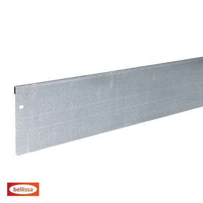 Rasenkante, silber, Stahl, 118 x 12,5 cm Rasenkante, silber, Stahl, 118 x 12,5 cm