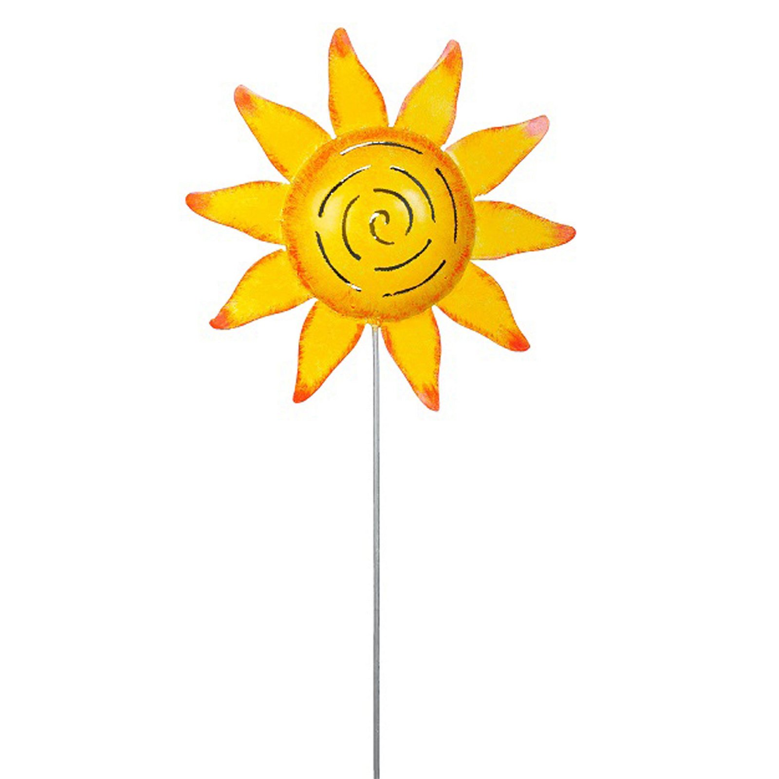 Kölle Gartenstecker Sonne, gelb-rot, 116 x 10 x 38 cm, langlebig