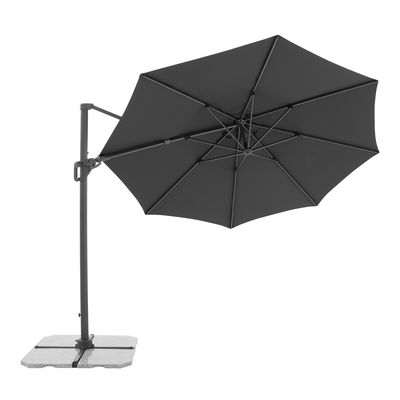 Pendelschirm 'Ravenna HFX', anthrazit, Ø 350 cm Pendelschirm 'Ravenna HFX', anthrazit, Ø 350 cm