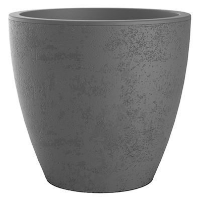 Poetic Pflanzgefäß 'Basalt Up', anthrazit, ca. Ø 38 x H 35 cm Poetic Pflanzgefäß 'Basalt Up', anthrazit, ca. Ø 38 x H 35 cm