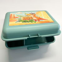 Dino Snack®, Sisko, Goldtüpfelfarn, Topf-Ø 14 cm, mit Brotdose