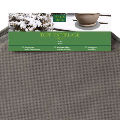 Kölles Beste Topfunterlage, grau, ca. Ø 35 cm Kölles Beste Topfunterlage, grau, ca. Ø 35 cm