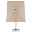 Doppler Pendelschirm 'Alu-Wood XL LED Ultra', natur, ca. 400 x 300 cm