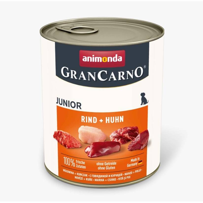 Animonda, Gran Carno Junior Rind und Huhn, 800 g