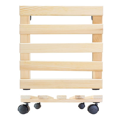 Wagner Pflanzenroller 'Paletti', natur, ca. 35 x 35 cm Wagner Pflanzenroller 'Paletti', natur, ca. 35 x 35 cm