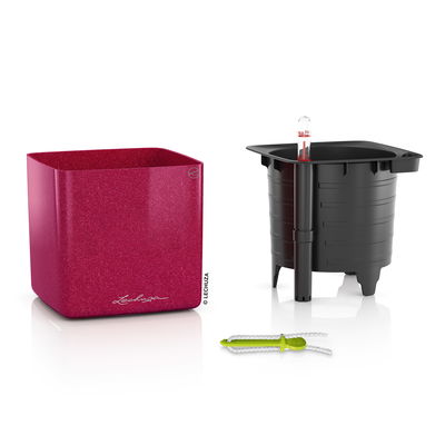 Lechuza 'Cube Glossy Kiss 14', Cherry Pie Highgloss Glitter Lechuza 'Cube Glossy Kiss 14', Cherry Pie Highgloss Glitter