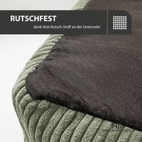 Rohrschneider Tierbett 'Milly', salbei, ca. 42 x 55 cm