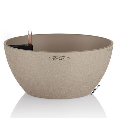 Lechuza 'Cubeto Stone 30', sandbeige, ca. Ø 30 x 13,5 cm Lechuza 'Cubeto Stone 30', sandbeige, ca. Ø 30 x 13,5 cm