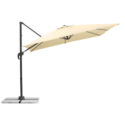 Sonnenschirm 'Rhodos Junior', 270 x 270 cm, natur