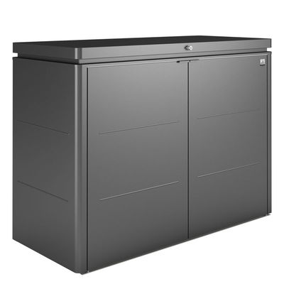 Biohort Gartenbox 'HighBoard' Gr. 160, dunkelgrau-metallic, ca. 160x70x118 cm