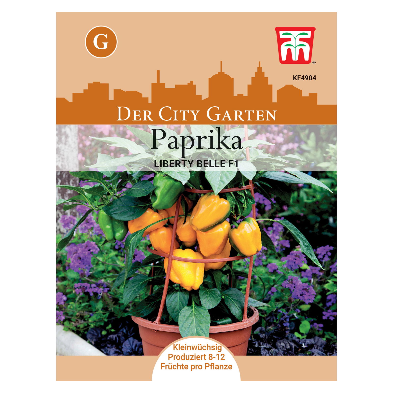 Gemüsesamen, Paprika 'Liberty Belle'