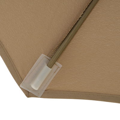 Siena Garden Sonnenschirm 'Paolo', taupe, ca. Ø 270 cm Siena Garden Sonnenschirm 'Paolo', taupe, ca. Ø 270 cm