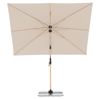Doppler Pendelschirm 'Alu-Wood Ultra AX', natur, ca. 300 x 220 cm Doppler Pendelschirm 'Alu-Wood Ultra AX', natur, ca. 300 x 220 cm