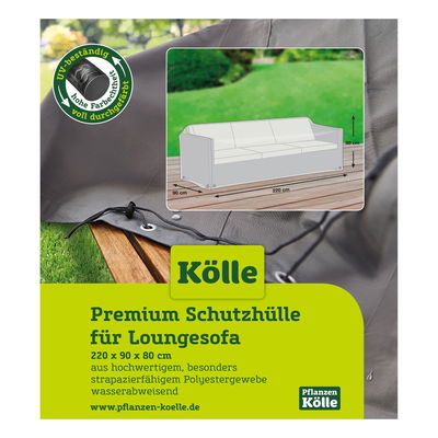 Kölle Premium Schutzhülle für Loungesofa, 220x90x80 cm Kölle Premium Schutzhülle für Loungesofa, 220x90x80 cm