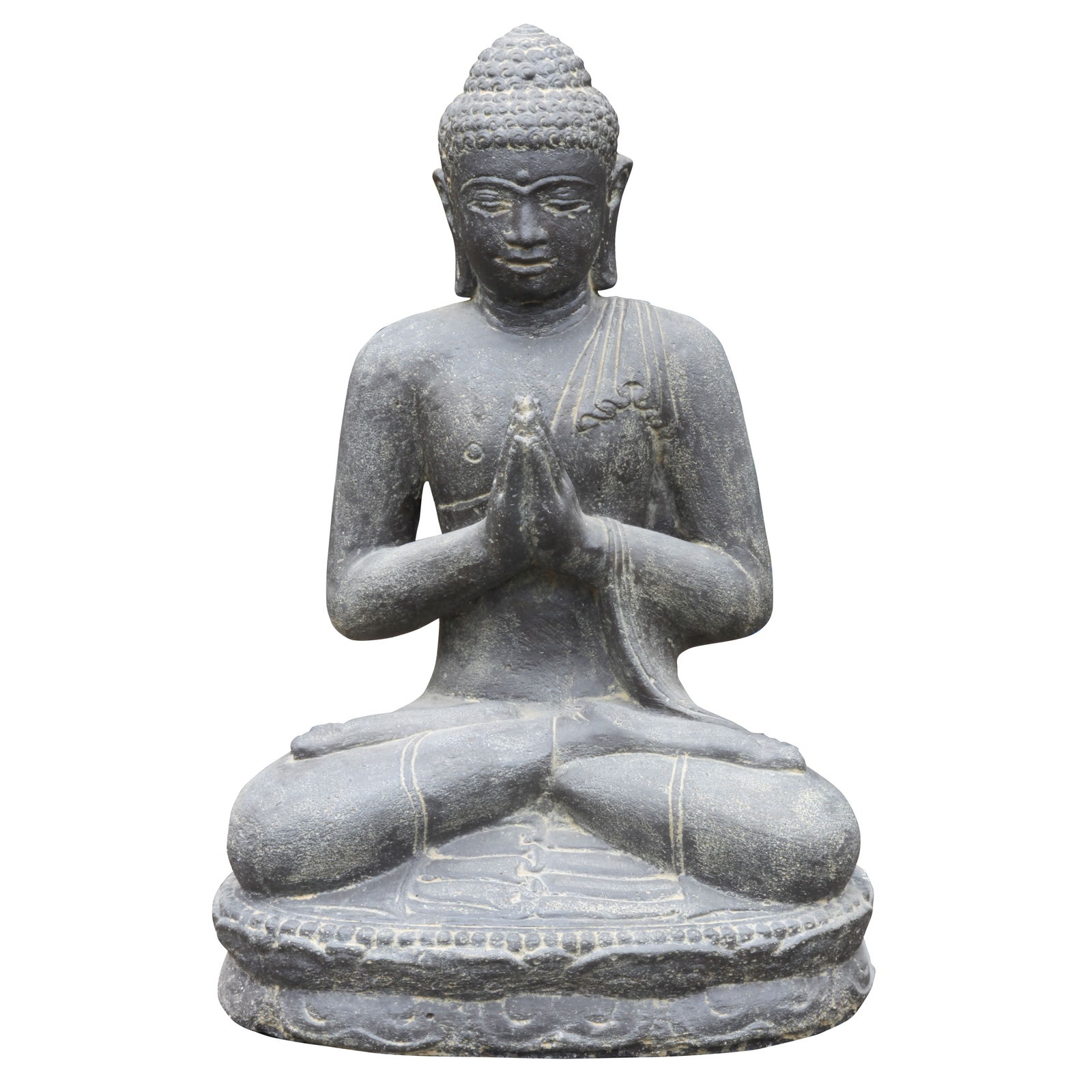 Gartenskulptur Buddha 'Namaste', Höhe ca. 60 cm