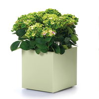 Euro 3 Plast Pflanztrog 'Kebe', grün, ca. 39,5 x 39,5 x H 39,5 cm Euro 3 Plast Pflanztrog 'Kebe', grün, ca. 39,5 x 39,5 x H 39,5 cm