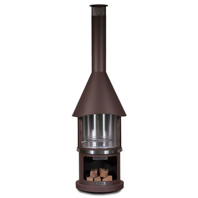 Buschbeck Edelstahlkamin 'Melbourne', braun, Höhe ca. 230 cm Buschbeck Edelstahlkamin 'Melbourne', braun, Höhe ca. 230 cm