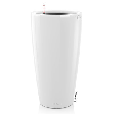 Lechuza 'Rondo Premium 32', weiß, ca. Ø 33 x H 56 cm