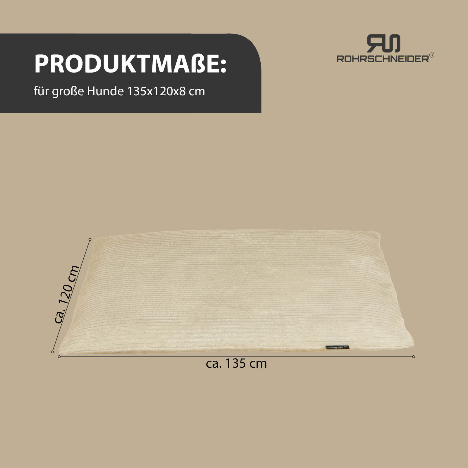 Silvio Design Kuschelbett 'Cozy', Größe 3, ca. 120 x 135 cm Silvio Design Kuschelbett 'Cozy', Größe 3, ca. 120 x 135 cm