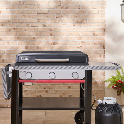 Weber Gasgrill 'Slate GPD', Premium Plancha, schwarz/silber Weber Gasgrill 'Slate GPD', Premium Plancha, schwarz/silber