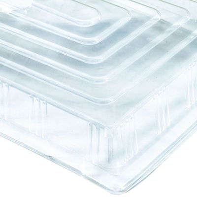 Abdeckhaube für Topfplatte, transparent, Kunststoff, 54 x 32 x 7 cm Abdeckhaube für Topfplatte, transparent, Kunststoff, 54 x 32 x 7 cm