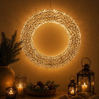 LED Kranz, 15000 warmweiße LEDs, Ø ca. 110 cm LED Kranz, 15000 warmweiße LEDs, Ø ca. 110 cm