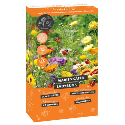 Spezielle Blumensamenmischung 'Marienkäfer' Spezielle Blumensamenmischung 'Marienkäfer'