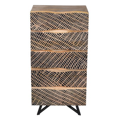 NEPTUN Kommode, natur, Mango, ca. 55 x 38 x 110 cm NEPTUN Kommode, natur, Mango, ca. 55 x 38 x 110 cm