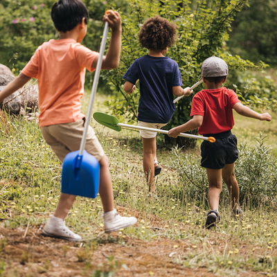 Kinderschaufel 'MyFirst Fiskars', blau/orange