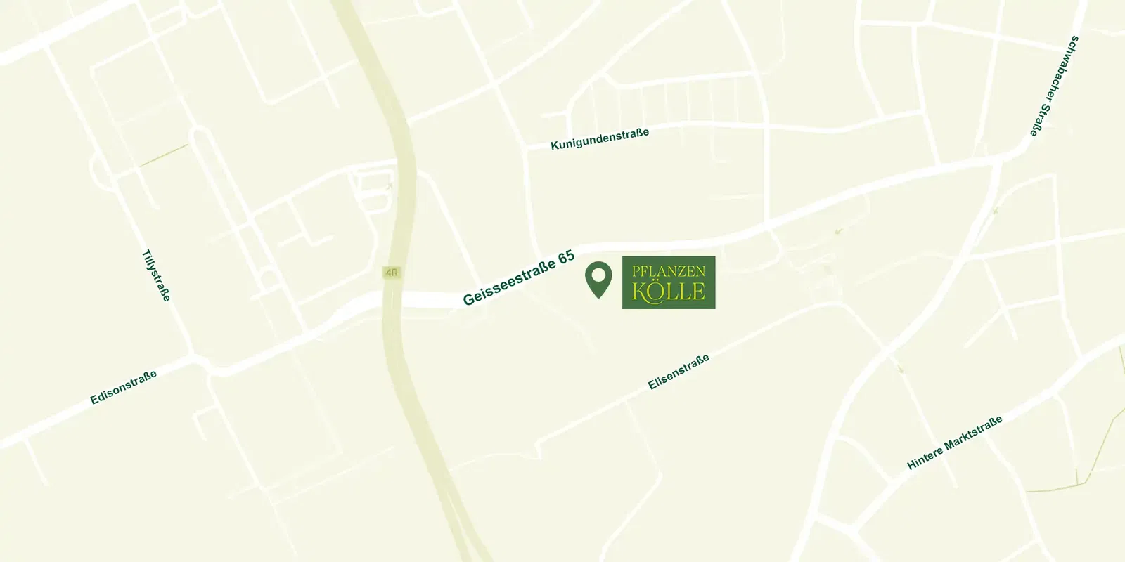 Gartencenter Nürnberg  Map