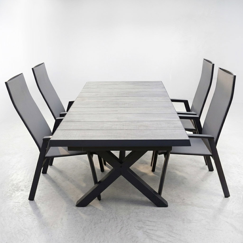 Ausziehtisch Jersey ca. 163/203x93x76,5 cm