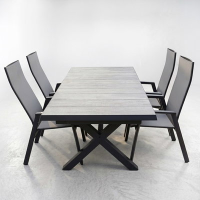 Ausziehtisch Jersey ca. 163/203x93x76,5 cm