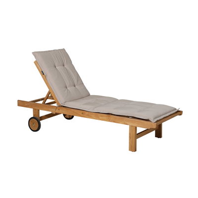 Liegenauflage 'Panama', hellbeige, ca. 200 x 60 cm