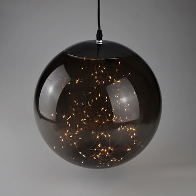 LED Kugel, warmweiß, 140 LEDs, rauch, ca. Ø 30 cm LED Kugel, warmweiß, 140 LEDs, rauch, ca. Ø 30 cm