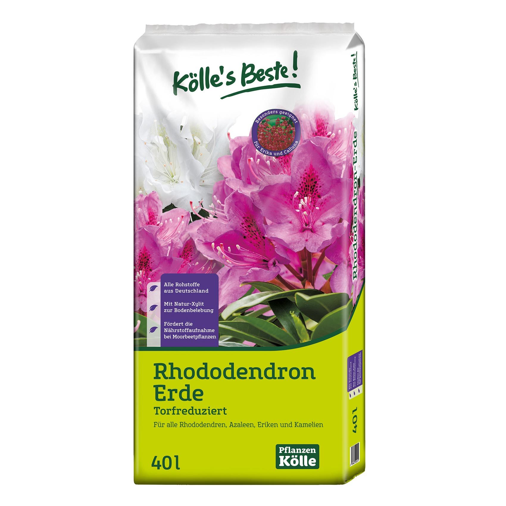 Rhododendronerde torfreduziert 40 l jetzt online kaufen PflanzenKölle