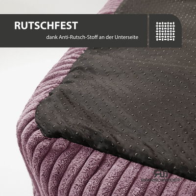 Rohrschneider Hundebett 'Coon', altrosa, ca. 60 x 40 cm Rohrschneider Hundebett 'Coon', altrosa, ca. 60 x 40 cm